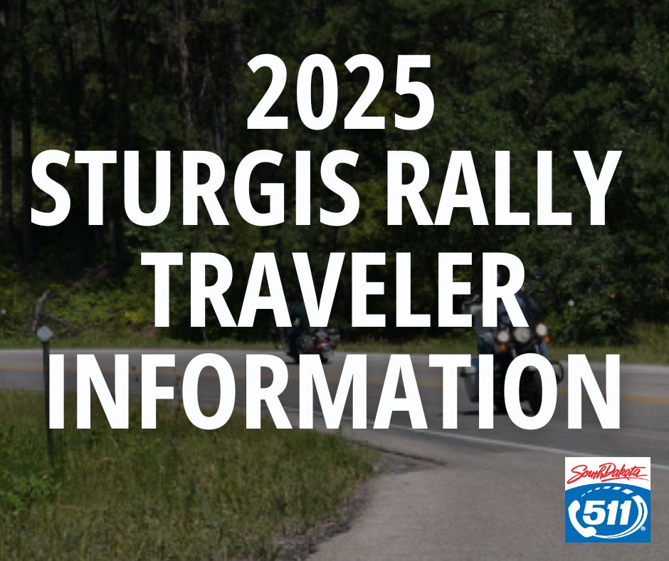 find all Sturgis traveler information here. Photo of motorcycles in the black hills area.
