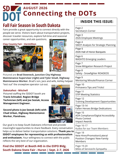 August 2026 Newsletter